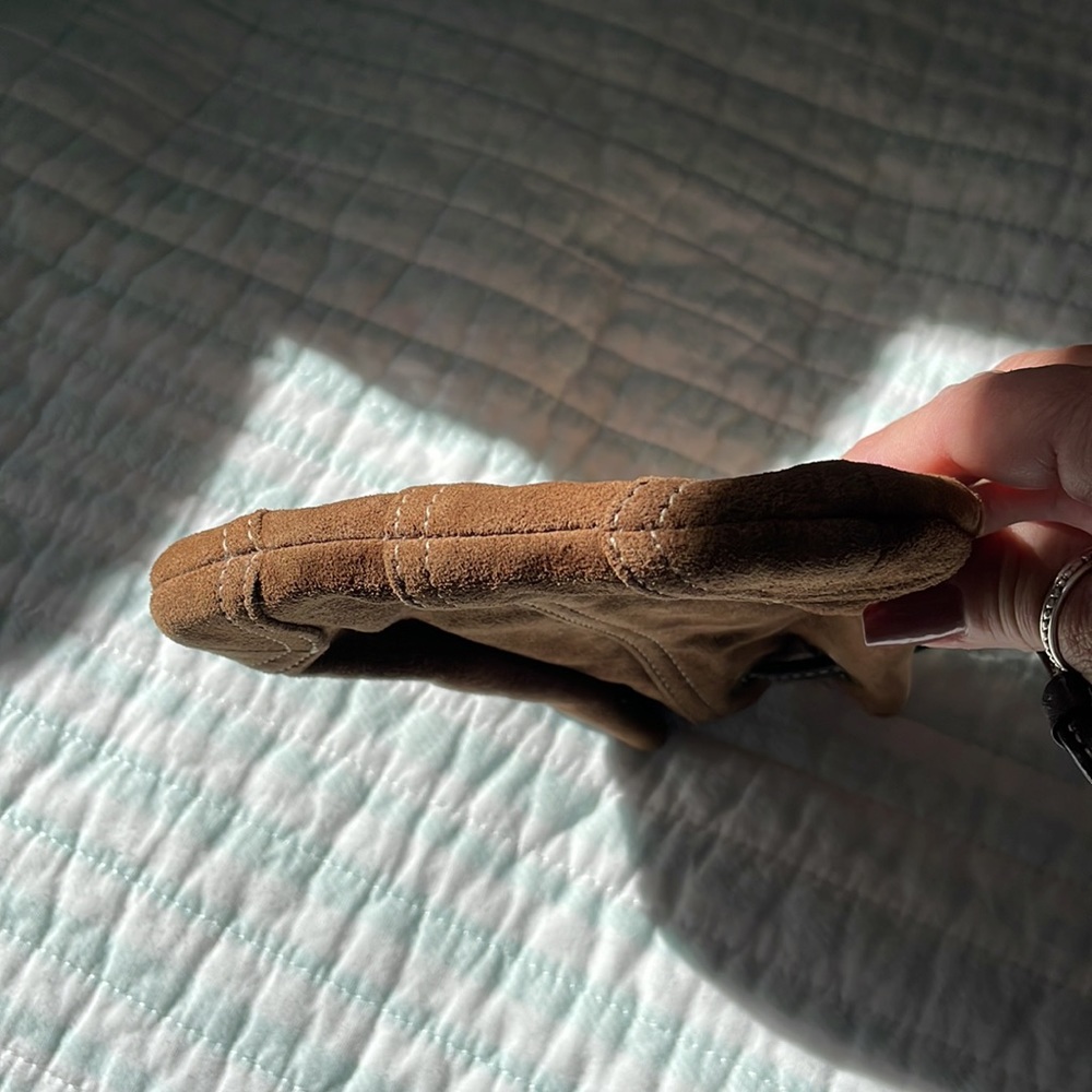 Coach drawstring suede wristley - Picture 3 of 11